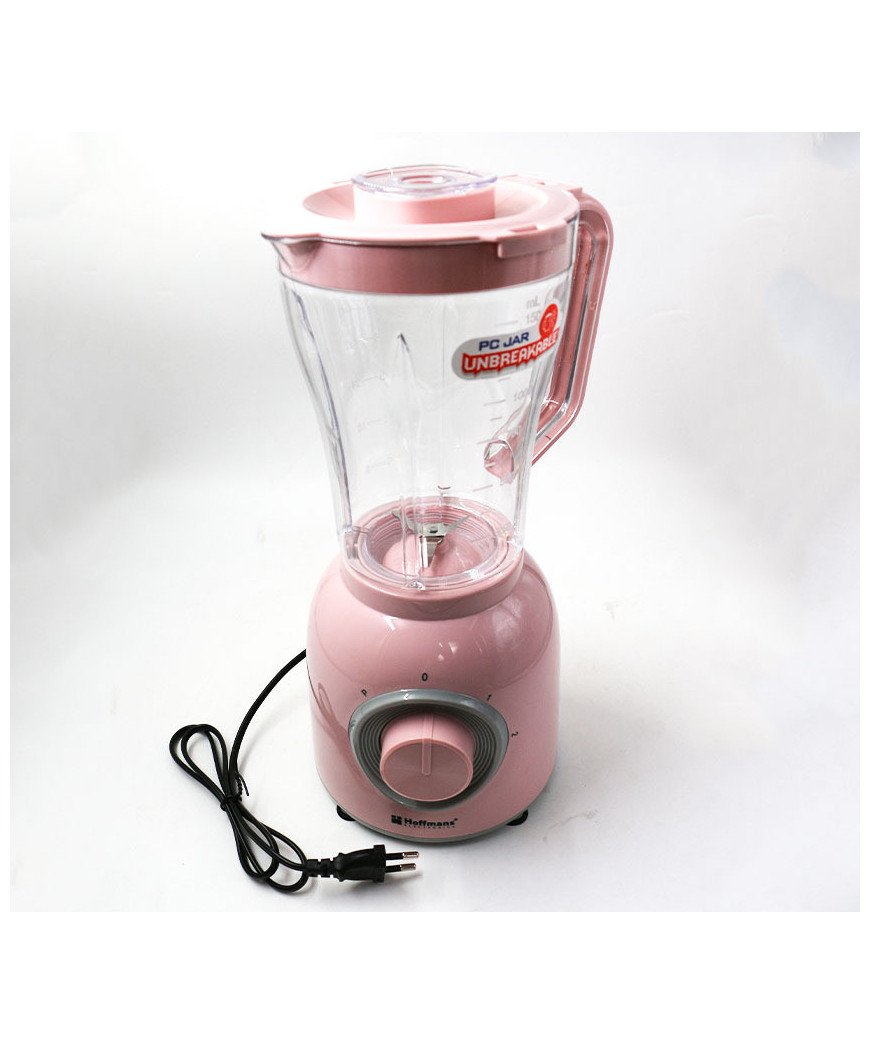 Mixeur Blender 2 en 1/verre sans BPA /Hoffmans /1.5L/800w