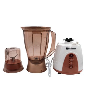 Mixeur Blender 2 en 1/verre sans BPA /Hoffmans /1.5L/800w