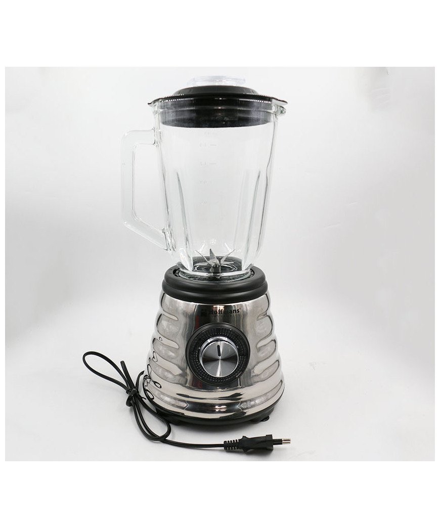 Mixeur Blender 3 en 1/verre sans BPA /Hoffmans /1.5L/800w
