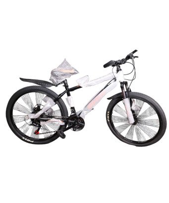 Vélo 26 pouces noir/21 vitesses /cadre robuste en acier au carbone/amortisseur de chocs