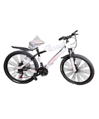 Vélo 26 pouces noir/21 vitesses /cadre robuste en acier au carbone/amortisseur de chocs