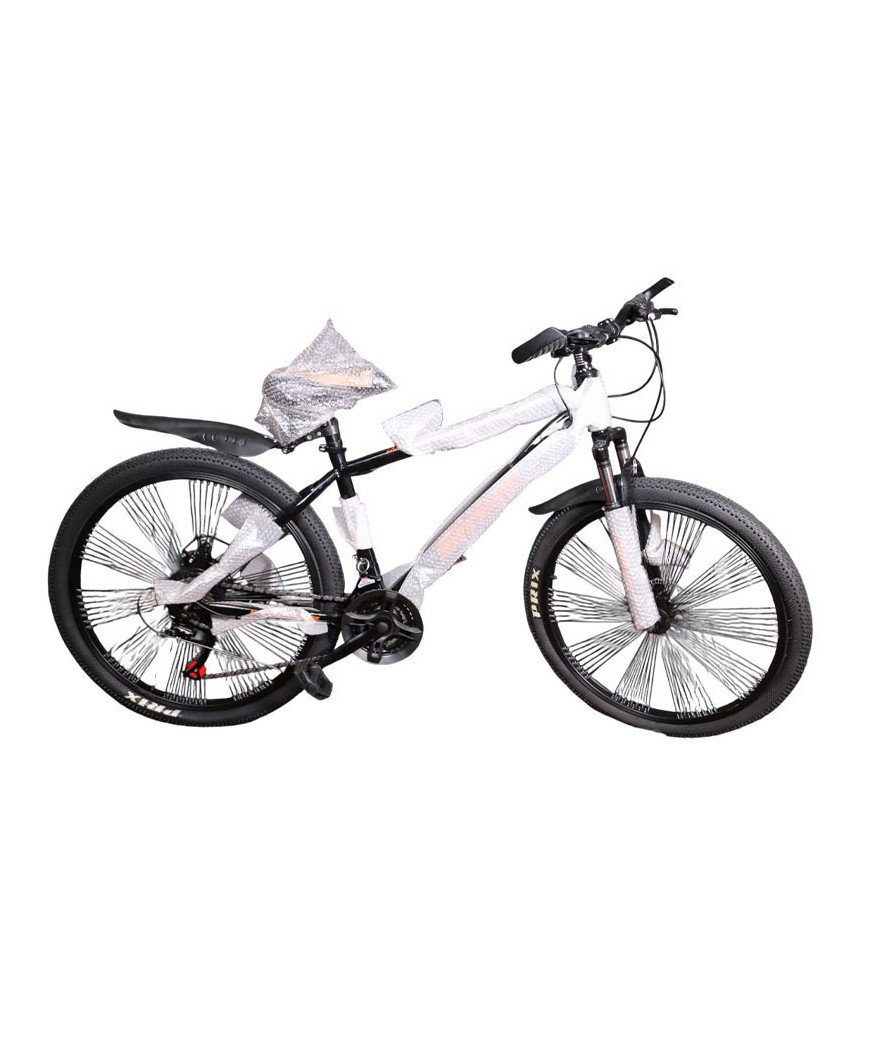 Vélo 26 pouces noir/21 vitesses /cadre robuste en acier au carbone/amortisseur de chocs