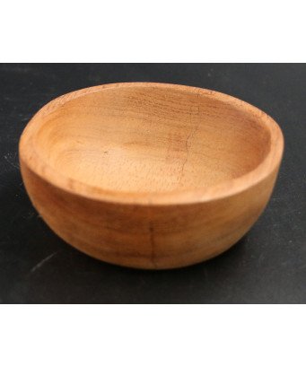 Ramequin rond en bois /10,16cm*1,16cm*3.81cm