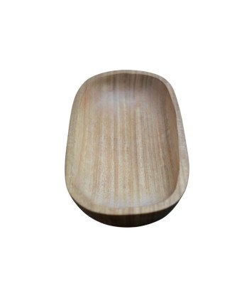 Assiette rectangulaire en bété/10.5*35cm