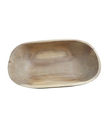 Coupelle  Ovale en bois Teck /fruits ou légumes