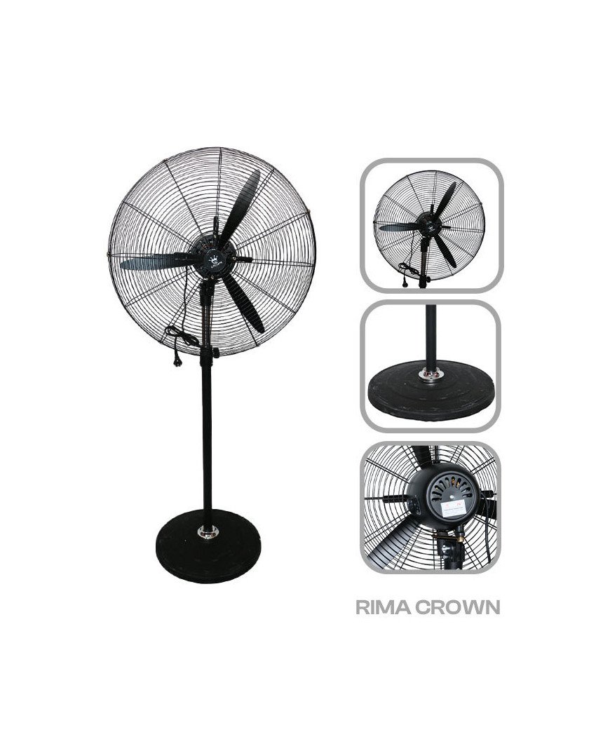 Ventilateur Industriel Rima crown/ 26 pouces /taille réglable jusqu'à 1M60