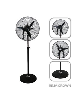 Ventilateur Industriel Rima crown/ 20 pouces /taille réglable jusqu'à 1M60