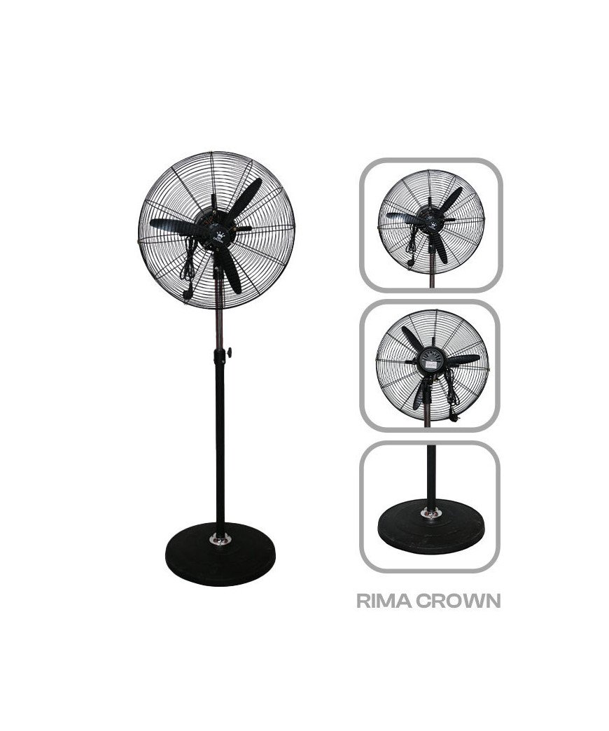 Ventilateur Industriel Rima crown/ 20 pouces /taille réglable jusqu'à 1M60