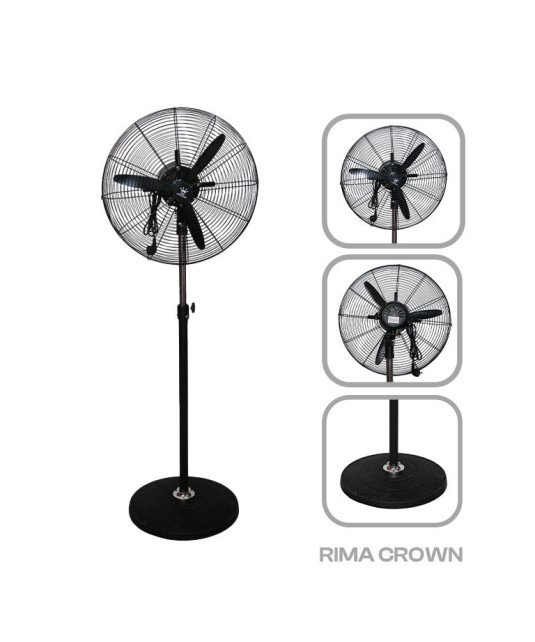 Ventilateur Industriel Rima crown/ 20 pouces /taille réglable jusqu'à 1M60