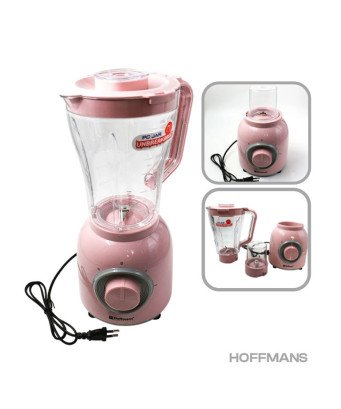 Mixeur Blender 2 en 1/verre sans BPA /Hoffmans /1.5L/800w