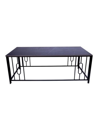 Table centrale/Marbre/Noir/1M20X60CMX32CM