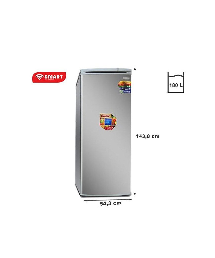 Congélateur Verticale /Smart 6 Casiers/180L