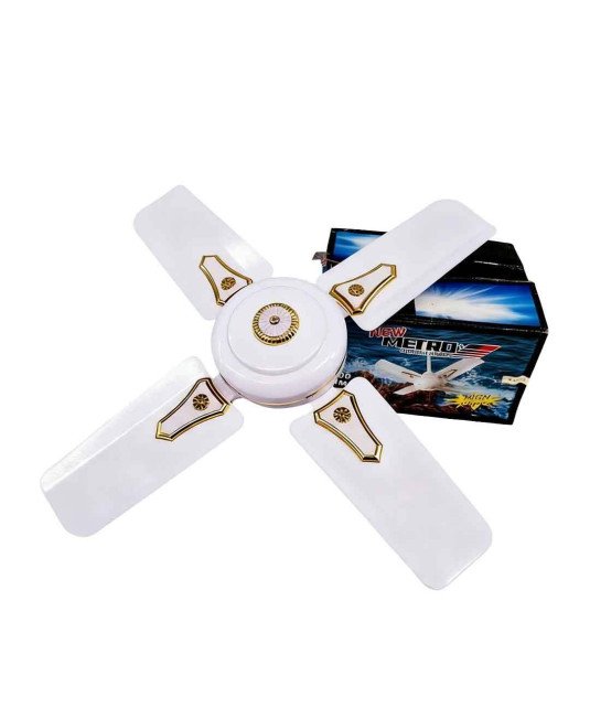 Ventilateur plafond /Blanc /Métro