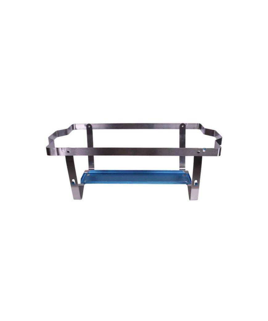 Chafing dish/acier inoxydable couleur argent avec couvercle isolant/9,5L