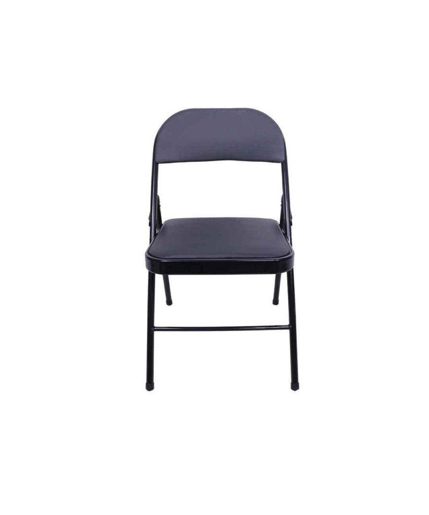 Table vitré Rond 60X60 Cm + 2 chaises sky