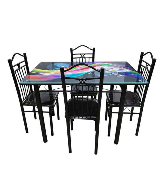 Table à Manger/Vitré +4 chaises YT3