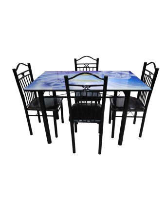 Table à Manger/Vitré +4 chaises YT4