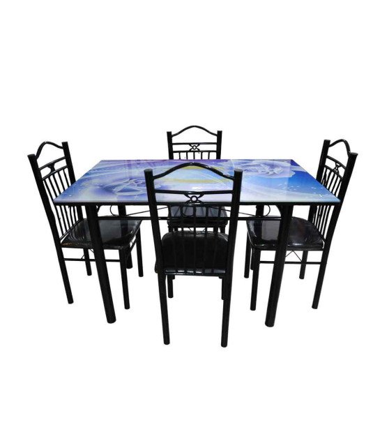 Table à Manger/Vitré +4 chaises YT4