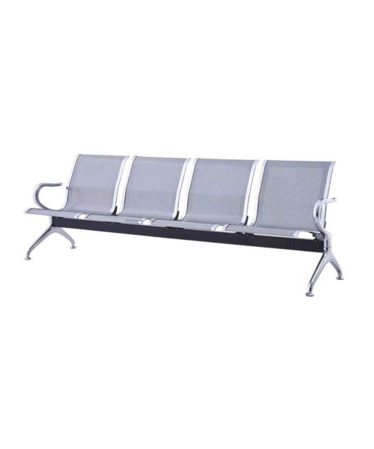 Banquette 4 places / en acier inoxydable/confortable