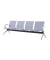 Banquette 4 places / en acier inoxydable/confortable