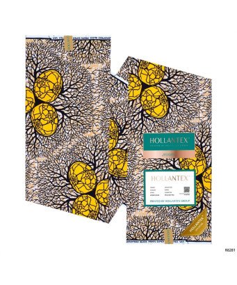 Pagne Hollantex /3 pièces /Jaune Marron Noir