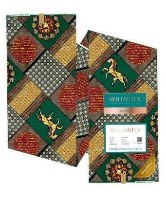 Pagne Hollantex /3 pièces/Motifs Cheval