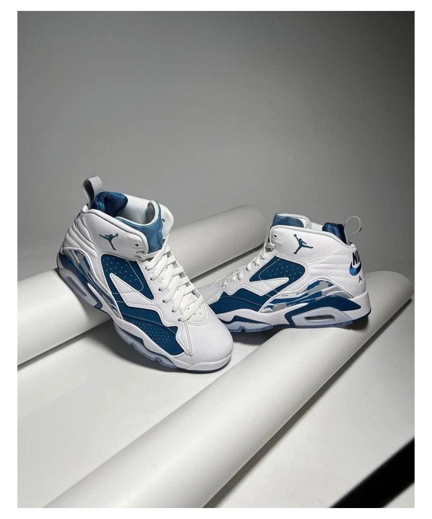 Basket Jordan jumpman Mvp/Bleu Blanc J2