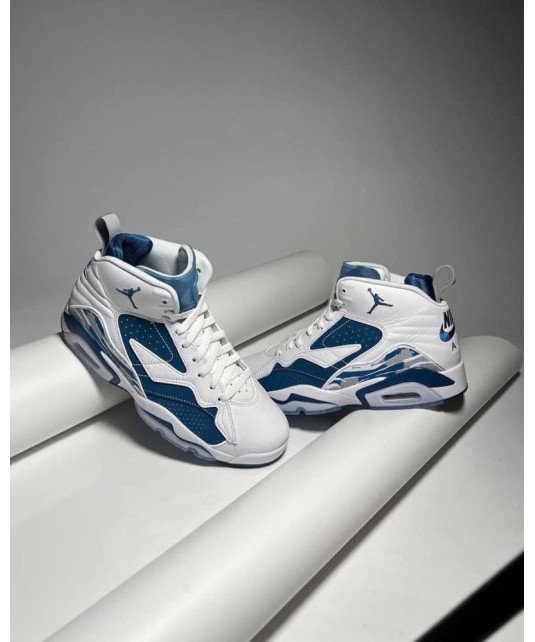 Basket Jordan jumpman Mvp/Bleu Blanc J2