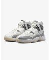 Basket Montante Jordan jumpman Mvp/Blanc détails Grise J11