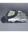 Basket Montante Jordan jumpman Mvp/Gris détails Vert fluo J12