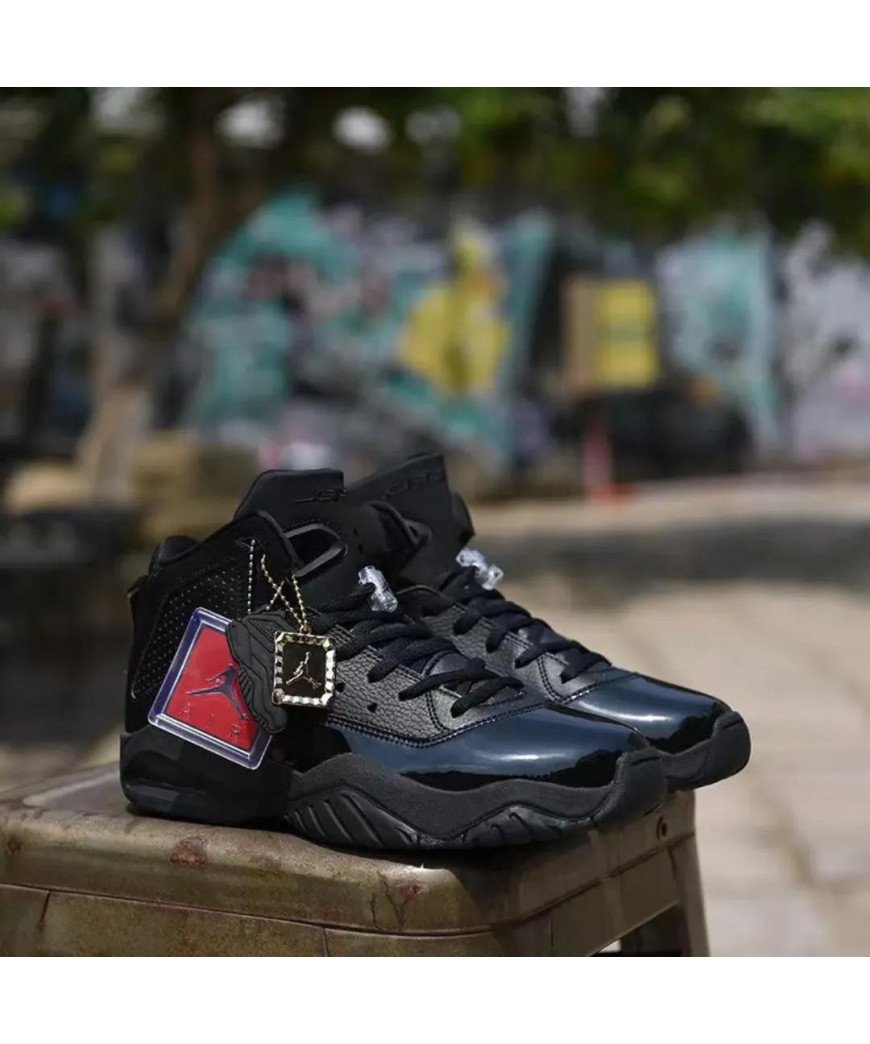 Basket Montante Jordan jumpman Mvp/Noire  /J16
