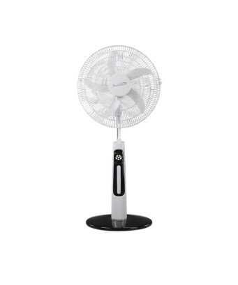 Ventilateur Rechargeable 18 Pouces avec Panneau Solaire