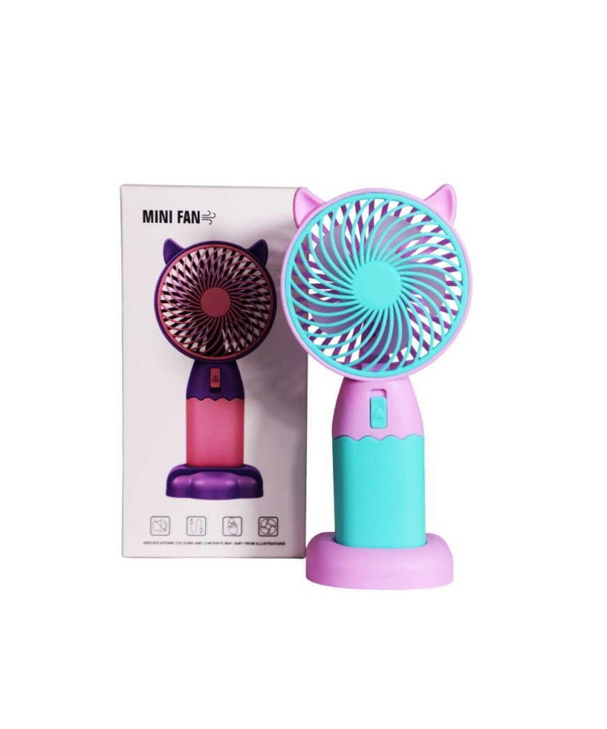 Mini Ventilateur portable USB rechargeable 3 vitesses