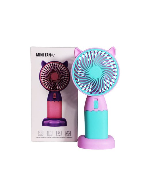 Mini Ventilateur portable USB rechargeable 3 vitesses