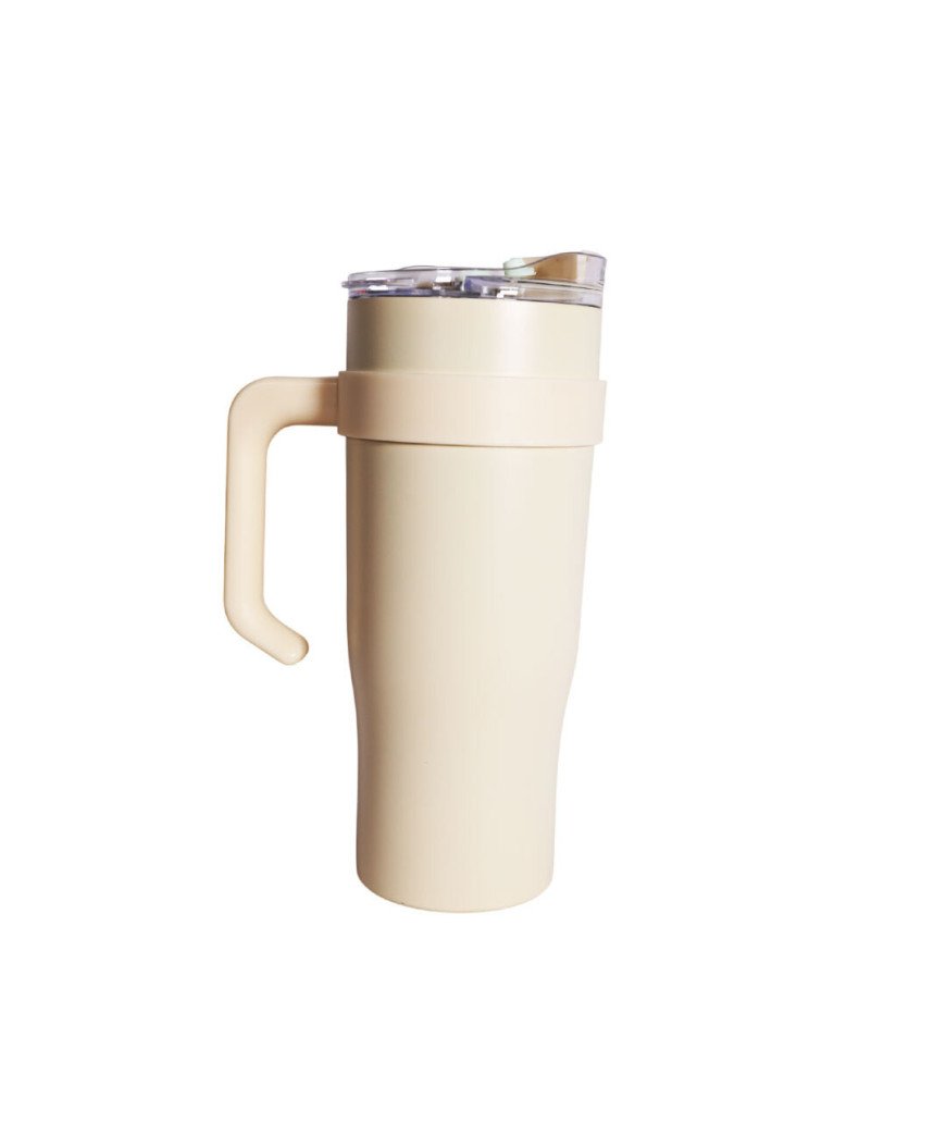 Gourde Isotherme avec poignée et paille/1200ML