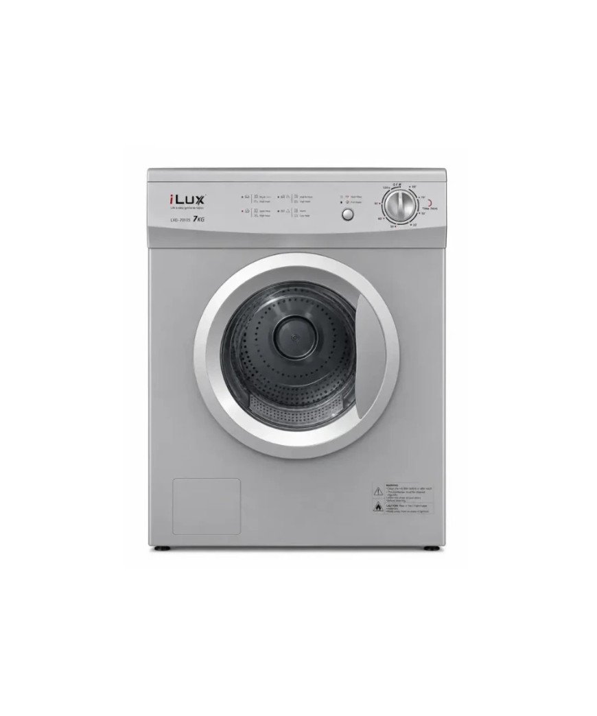 Sèche Linge Ilux automatique  7 kg /Inox /7010S