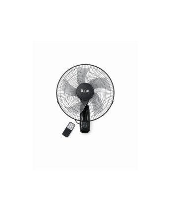 Ventilateur Mural télécommandé /5 Hélices/ 18 pouces/Ilux