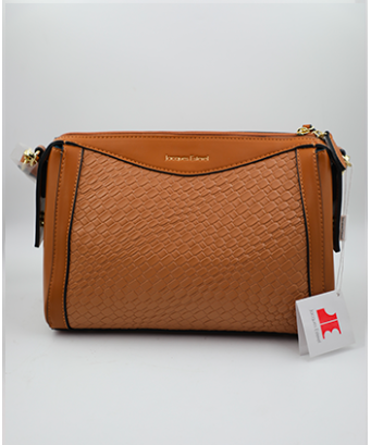 Sac à main-Jacques Esterel-Marron kaki